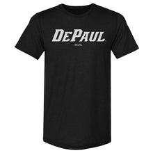 Load image into Gallery viewer, DePaul Blue Demons Wordmark White WHT
