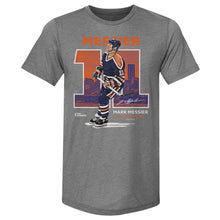 将图片加载到图库查看器，Mark Messier Edmonton Throwback WHT
