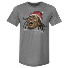 Load image into Gallery viewer, Justin Jefferson Minnesota Portrait Santa Hat WHT
