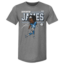 将图片加载到图库查看器，Derwin James Los Angeles C Cartoon WHT
