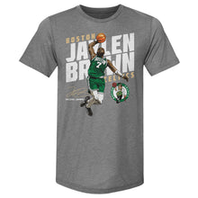 将图片加载到图库查看器，Jaylen Brown Boston Celtics Slant WHT
