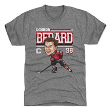 Load image into Gallery viewer, Connor Bedard Chicago Cartoon WHT
