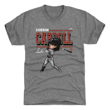 将图片加载到图库查看器，Corbin Carroll Arizona Cartoon WHT
