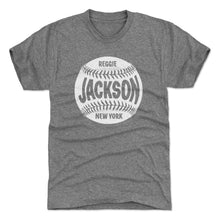 将图片加载到图库查看器，Reggie Jackson New York Baseball WHT
