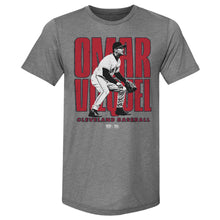 Load image into Gallery viewer, Omar Vizquel Cleveland Player Name WHT
