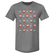将图片加载到图库查看器，Christmas 8-bit Santas WHT
