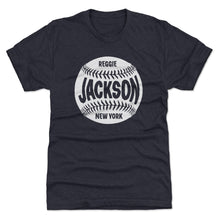 将图片加载到图库查看器，Reggie Jackson New York Baseball WHT
