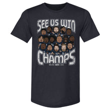 Load image into Gallery viewer, Seattle Football 2025 Champs Cartoon WHT
