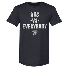 将图片加载到图库查看器，Oklahoma City Thunder Vs. Everybody WHT

