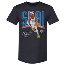 将图片加载到图库查看器，Shai Gilgeous-Alexander Oklahoma City Thunder Caricature WHT
