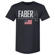 Load image into Gallery viewer, Brock Faber Minnesota USA Elite WHT
