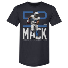 将图片加载到图库查看器，Khalil Mack Los Angeles C Bold Number WHT
