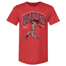 Load image into Gallery viewer, Bryce Harper Philadelphia Cartoon WHT
