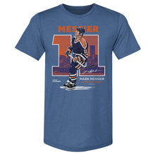 将图片加载到图库查看器，Mark Messier Edmonton Throwback WHT
