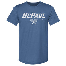 Load image into Gallery viewer, DePaul Blue Demons Tennis Minimalist WHT
