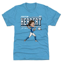 将图片加载到图库查看器，Justin Herbert Cartoon WHT
