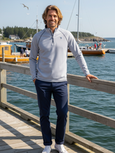 将图片加载到图库查看器，New Harbor Quarter Zip Effortless Comfort
