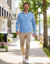 将图片加载到图库查看器，New Harbor Quarter Zip Effortless Comfort
