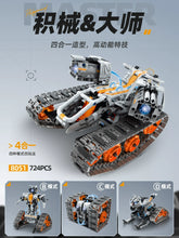 Load image into Gallery viewer, Intelligent Programming Robot Black Technology Building Blocks Children's Puzzle 10 Assembled Toys 8-12 Years Old Boy Birthday Gift
