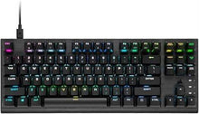 Load image into Gallery viewer, Corsair K60 RGB TKL Tenkeyless RGB Mechanical Keyboard / Black
