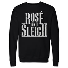 将图片加载到图库查看器，Christmas Rose And Sleigh WHT
