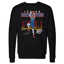 将图片加载到图库查看器，Isaiah Hartenstein Oklahoma City Thunder Shattered Flag WHT
