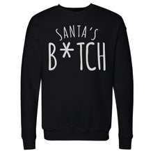 将图片加载到图库查看器，Christmas Santa's B-tch WHT
