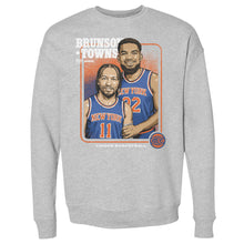 Load image into Gallery viewer, Jalen Brunson &amp; Karl-Anthony Towns New York Knicks Step Brothers WHT
