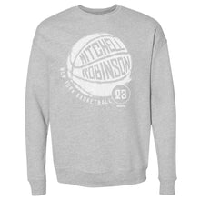 将图片加载到图库查看器，Mitchell Robinson New York Basketball WHT
