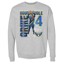 将图片加载到图库查看器，Arike Ogunbowale Dallas Wings Player Number WHT
