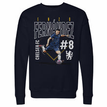 将图片加载到图库查看器，Enzo Fernandez Chelsea FC Outline Number WHT
