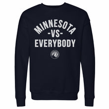 将图片加载到图库查看器，Minnesota Timberwolves Vs. Everybody WHT
