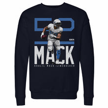 将图片加载到图库查看器，Khalil Mack Los Angeles C Bold Number WHT
