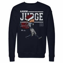 Load image into Gallery viewer, Aaron Judge New York Y Cartoon Santa Hat WHT
