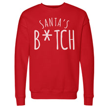 将图片加载到图库查看器，Christmas Santa's B-tch WHT
