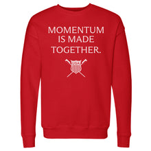 Load image into Gallery viewer, USRowing Momentum Is Made Together WHT
