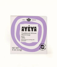 将图片加载到图库查看器，Traditional African Black Soap Bar<br>Peace
