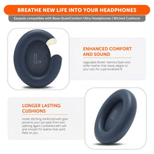 Load image into Gallery viewer, Bose QuietComfort Ultra Gen 1 &amp; Gen 2 Earpads - WC PadZ QC Ultra
