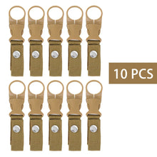Load image into Gallery viewer, Webbing Buckle Hook Water Bottle Holder Clip Outdoor Nylon EDC Climb Carabiner Belt Backpack Hanger Camp Carabiner Belt Clip
