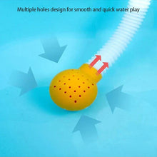 Load image into Gallery viewer, Cloud Weather Bath Toy for Kids – Educational Water Spray Toy with Rotating Nozzle &amp; Suction Cup
