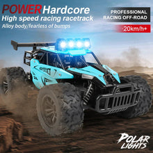 Load image into Gallery viewer, 1:16 RC Drift Racing Car - High-Speed Off-Road Alloy Truck with LED Lights, 20KM/H, 2.4G Radio Control for Kids &amp; Adults
