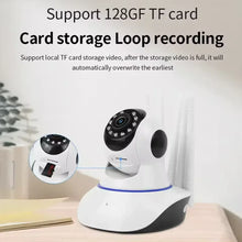 Load image into Gallery viewer, 2MP Wireless Smart Security Camera Indoor Home Surveillance with Two-way Audio Baby Pet Monitor Video Record WIFI Smart Camera
