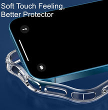 Load image into Gallery viewer, Ultra Thin Clear Soft Silicone Phone Case For iPhone 14 13 12 11 Pro Max XS X XR 7 8 Plus Mini Shockproof Protect Cover  Crystal Clear Anti-Scratch Case Protect the Camera Lens Shockproof Bumper Cover Phone Case
