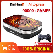 将图片加载到图库查看器，KINHANK Amlogic S905X4 Retro Video Game Console Super Console X4 Plus 90000 Game for 60+ Emulators Arcade/MAME/NAOMI 4K HD TVBox
