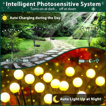 Load image into Gallery viewer, 8pcs Solar Firefly Garden Lights – IP65 Waterproof LED Outdoor Lawn &amp; Landscape Lamps
