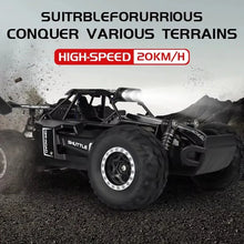 Load image into Gallery viewer, 1:16 RC Drift Racing Car - High-Speed Off-Road Alloy Truck with LED Lights, 20KM/H, 2.4G Radio Control for Kids &amp; Adults

