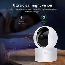 Load image into Gallery viewer, 8MP 4K WiFi Security Indoor Camera 5X Digital Zoom Pan Tilt IP Camera Ai Automatic Tracking Night Vision Intercom Security

