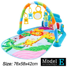 Load image into Gallery viewer, Baby Fitness Play Gym with Music &amp; Piano Mat
