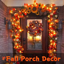 Load image into Gallery viewer, 10/20 LED Maple Leaf String Lights – Battery Powered Fairy Lights for Home &amp; Outdoor Decor
