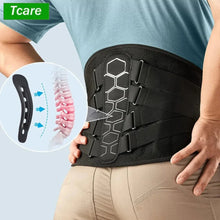 Load image into Gallery viewer, Adjustable Back Brace for Lower Back Pain Relief – Lumbar Support Belt for Sciatica, Herniated Disc &amp; Scoliosis
